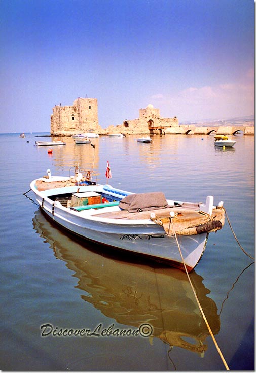 Boat in Saida
