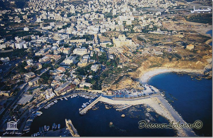 Jbeil Byblos aerial View