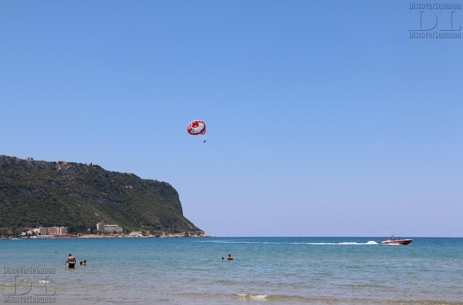 Ras Chekka parasailing and ski nautique beaches Lebanon