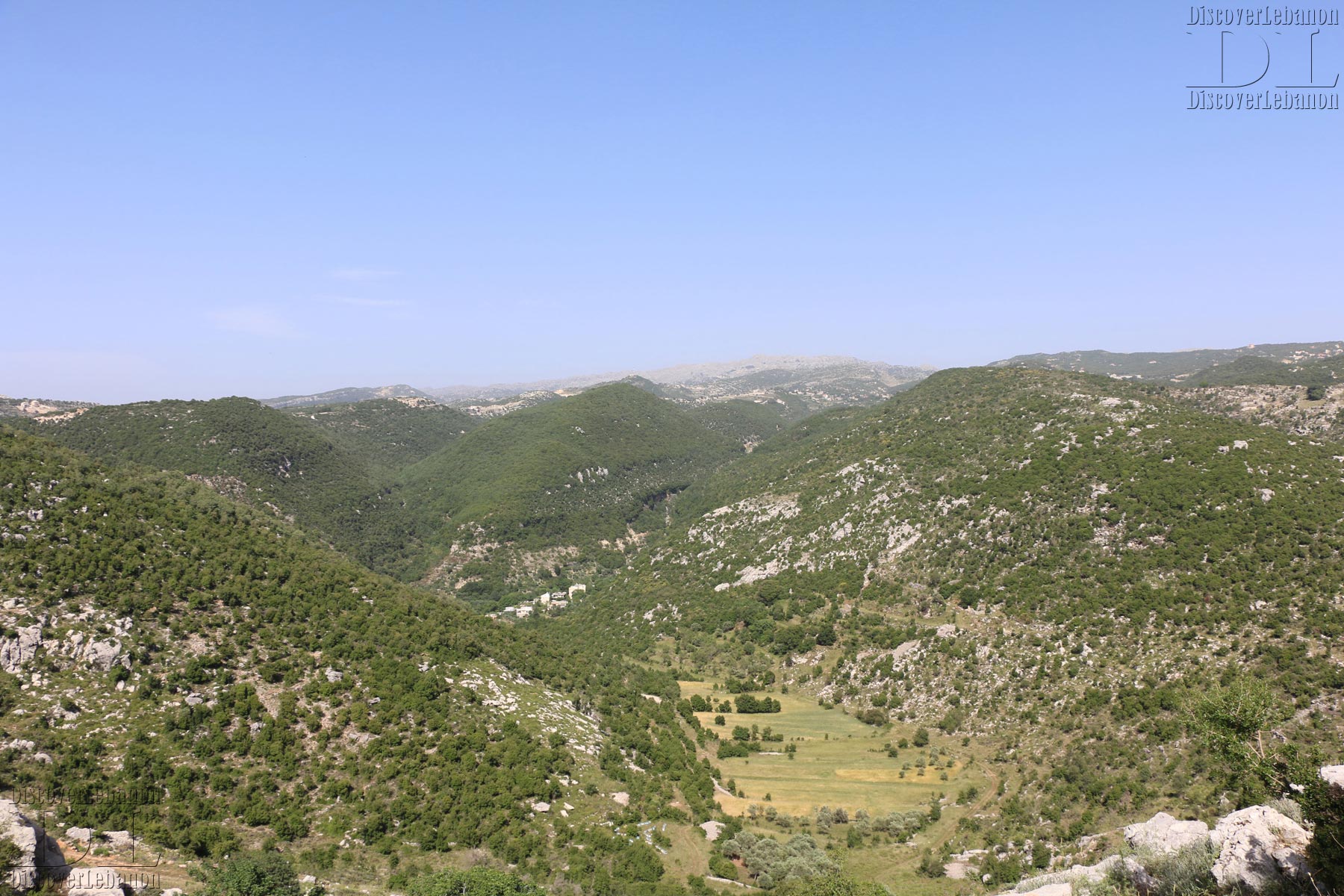 Lands and mountains arround Habil village