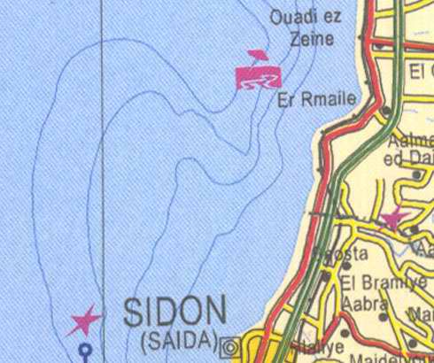 Maps Lebanon Address Sidon Saida Er Rmaile   O2 