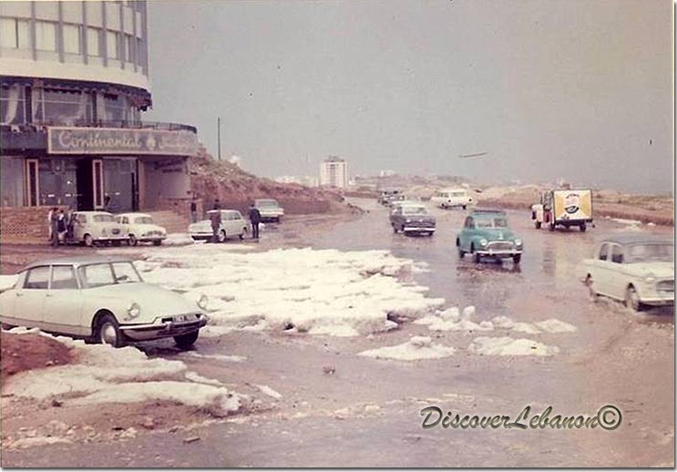 Snow in Beirut