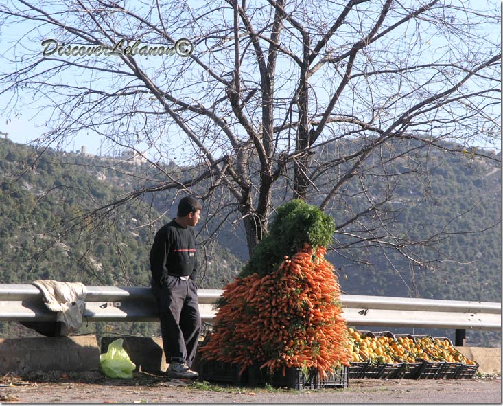 Selling carrots, Annaya