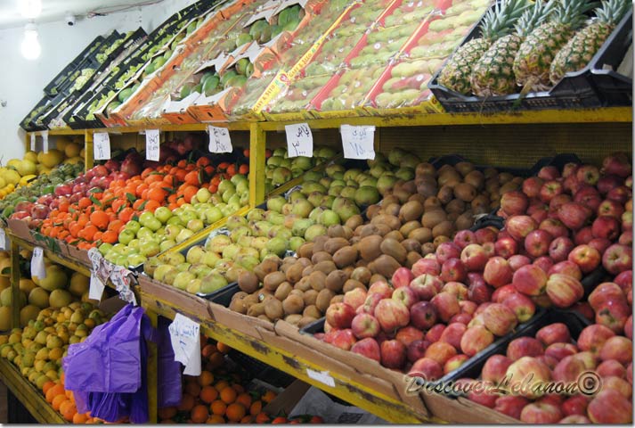 Fruits in Lebanon