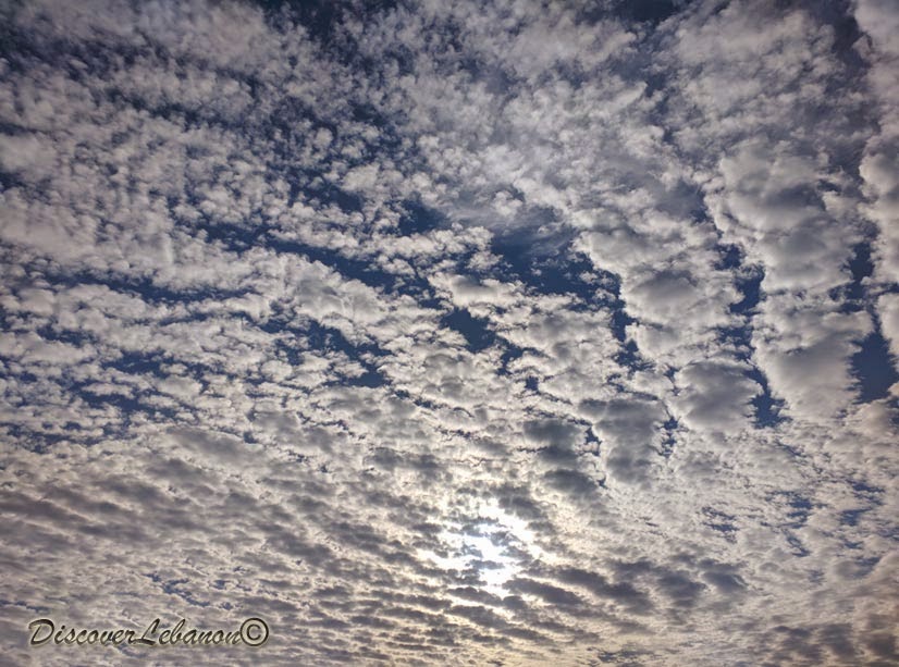 Clouds over sky Lebanon